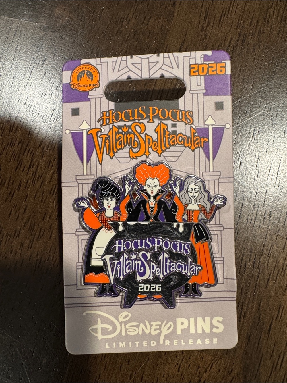 Disney Hocus Pocus Villain Spelltacular Pin 2026